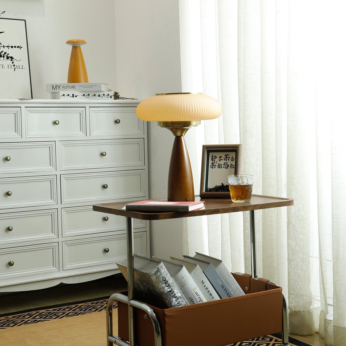 Classic Glass Desk Table Lamp