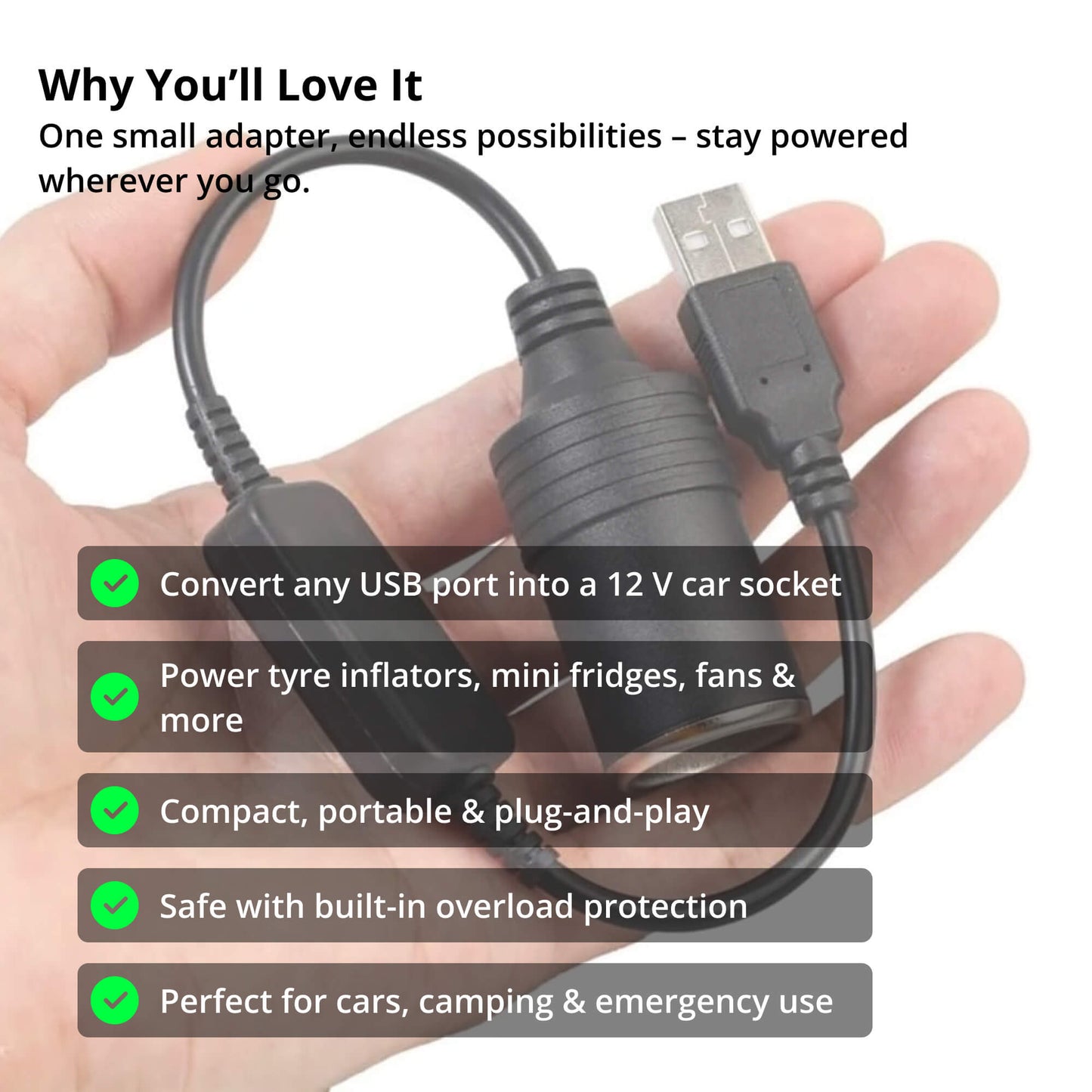 Car USB Charger 12V Power Adapter For Mobile Devices