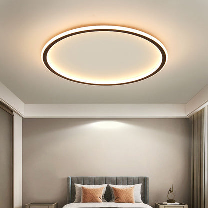 Simple Round Glass Ceiling Light - Lusomart