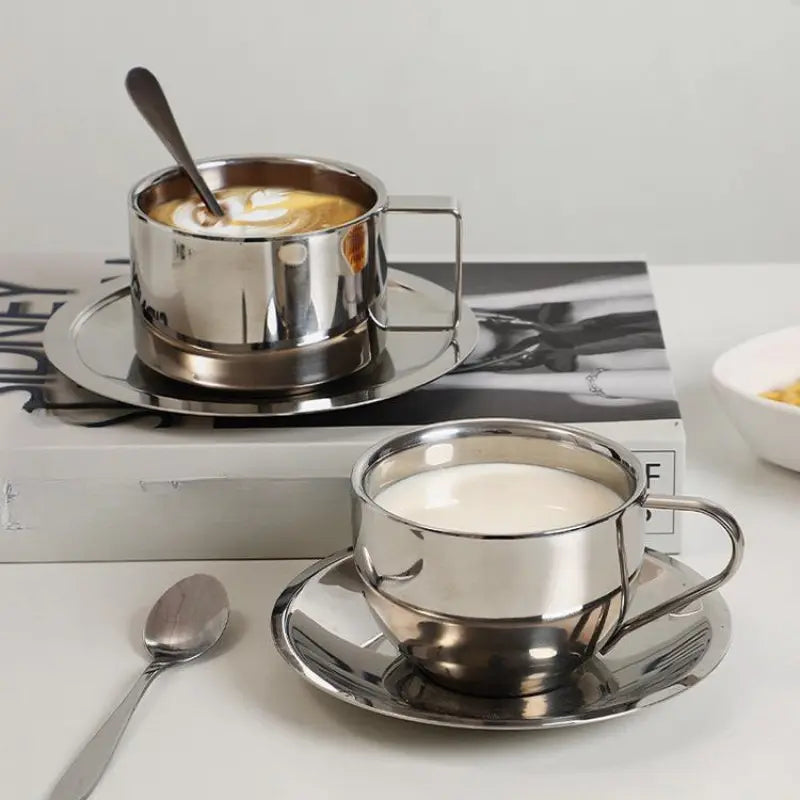 Stainless Steel Coffee Maker Set - Lusomart