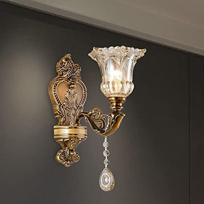 Classic Brass Adjustable Wall Lamp