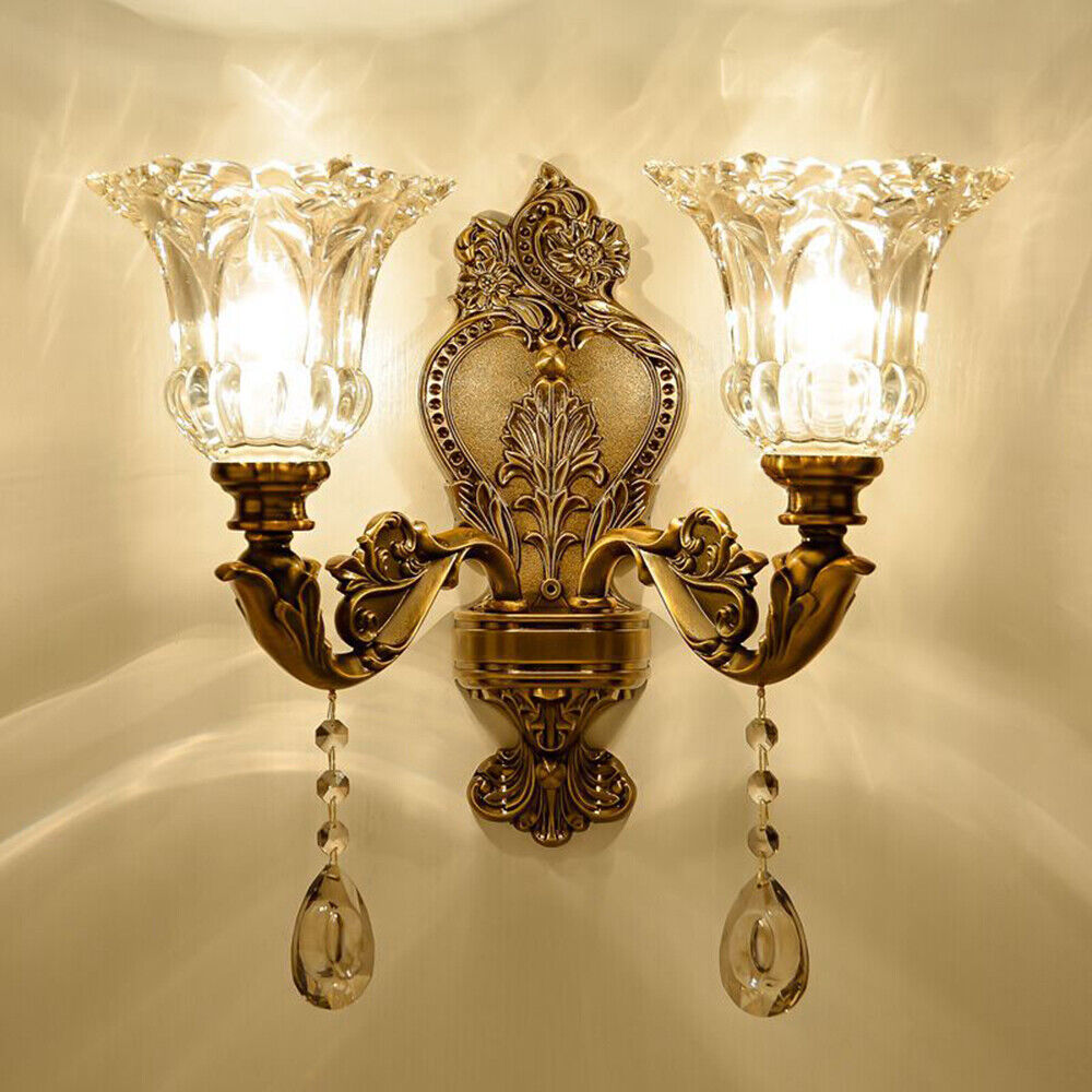 Classic Brass Adjustable Wall Lamp