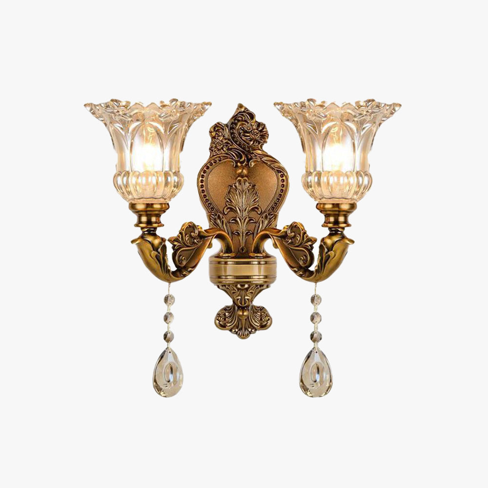 Classic Brass Adjustable Wall Lamp