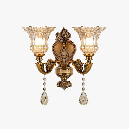 Classic Brass Adjustable Wall Lamp