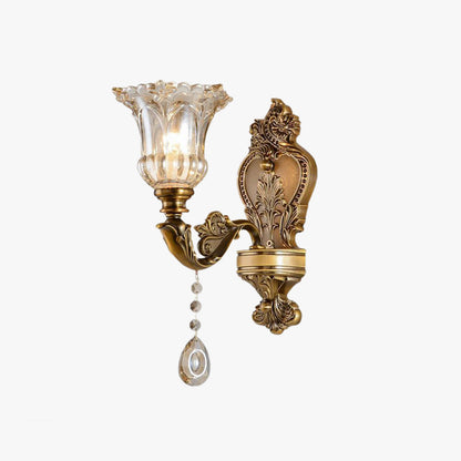 Classic Brass Adjustable Wall Lamp