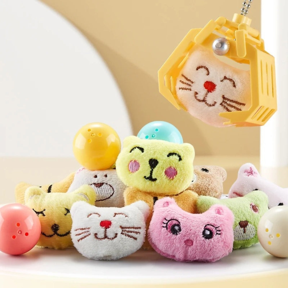 ClawJoy - Mini claw machine with remote control and light-up game cabinet 4
