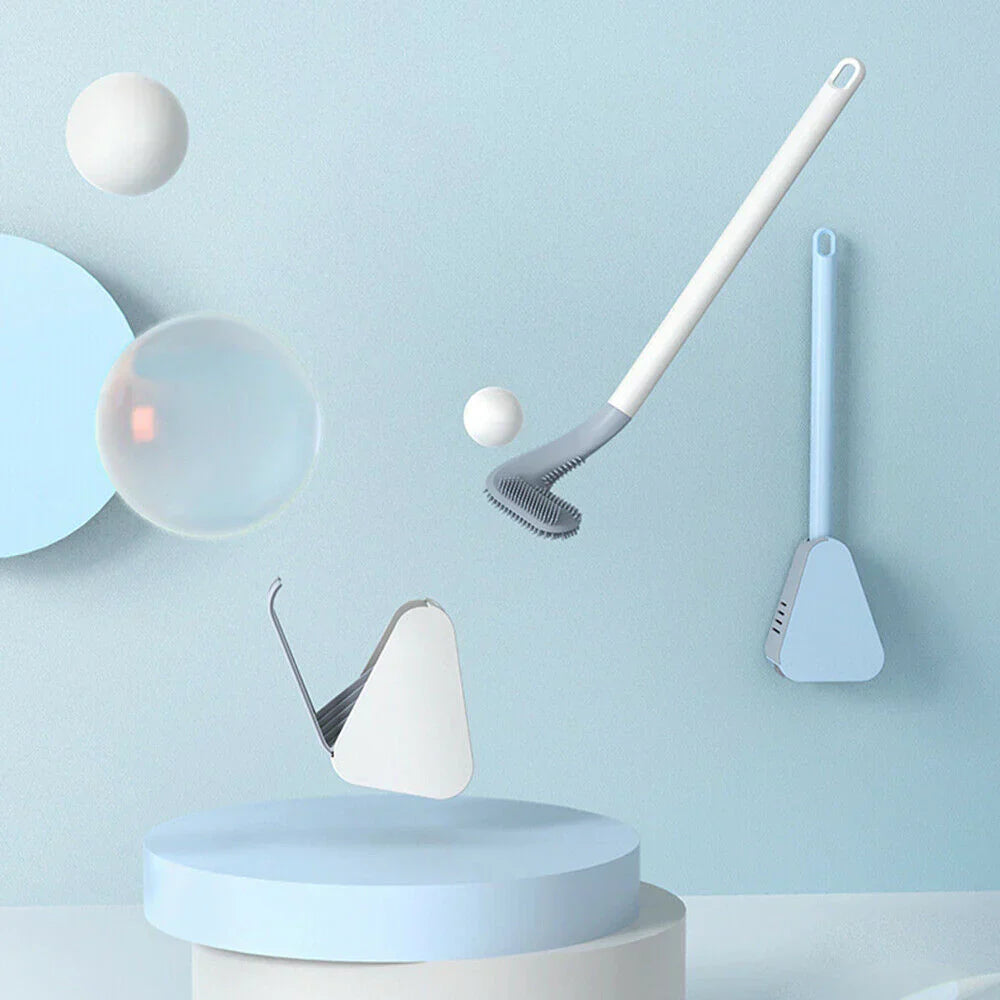 EasyClean L-Shaped Toilet Brush for Simple Cleaning - Lusomart
