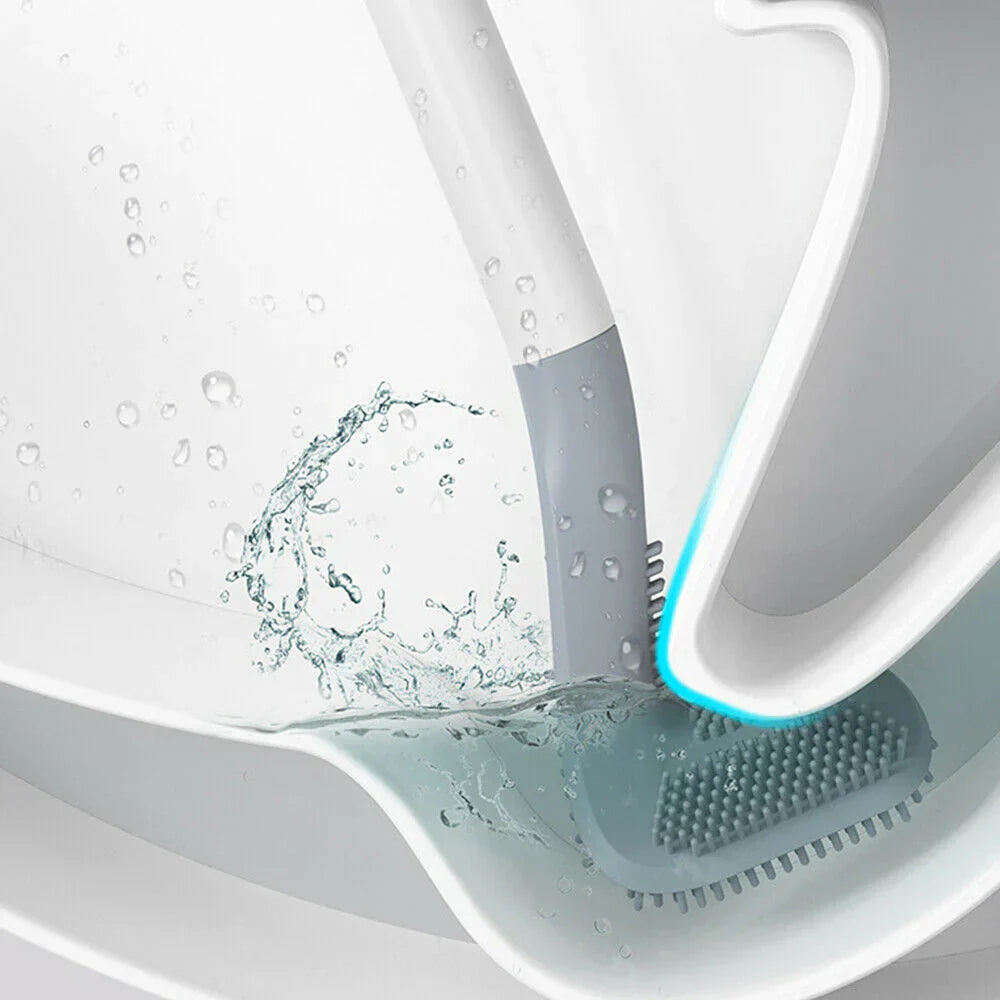 CleanWave | Innovative L-Shaped Toilet Brush for Effortless Cleaning 1