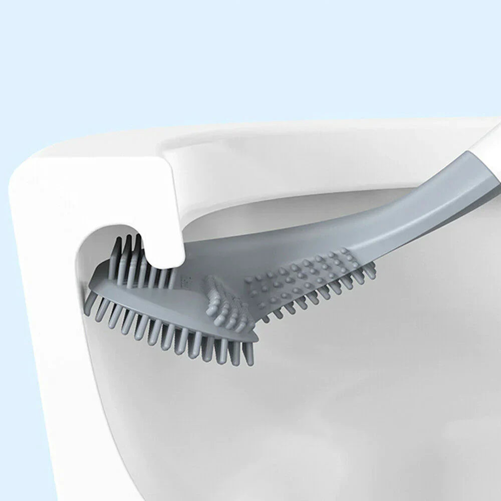 CleanWave | Innovative L-Shaped Toilet Brush for Effortless Cleaning 2