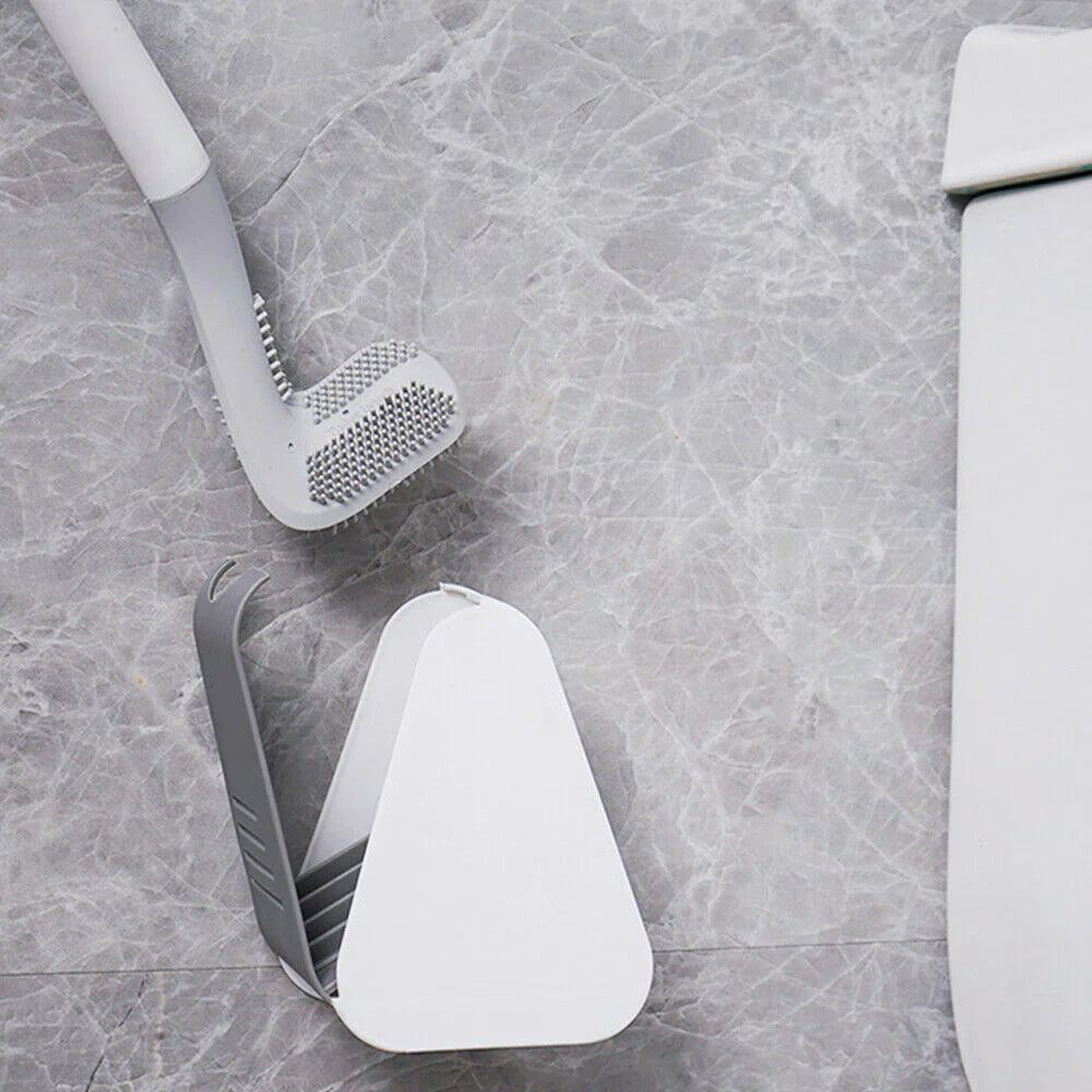 CleanWave | Innovative L-Shaped Toilet Brush for Effortless Cleaning 4