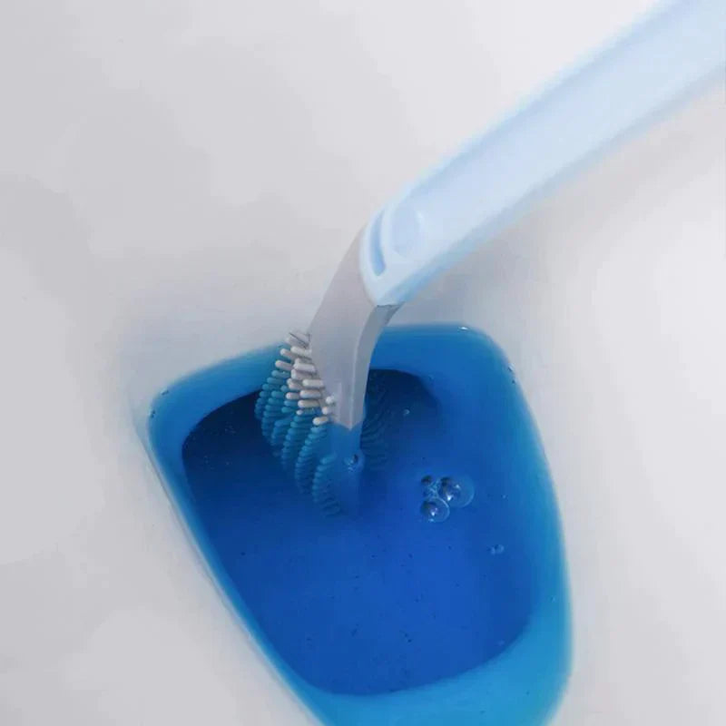 CleanWave | Innovative L-Shaped Toilet Brush for Effortless Cleaning 7