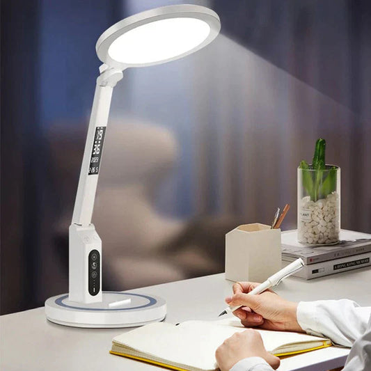 LED Desk Clock Lamp with Digital Display - Lusomart