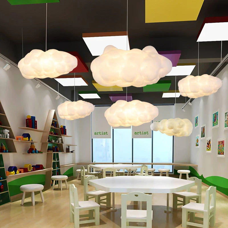 Sleek White Modern Pendant Lighting