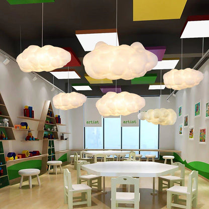 Sleek White Modern Pendant Lighting