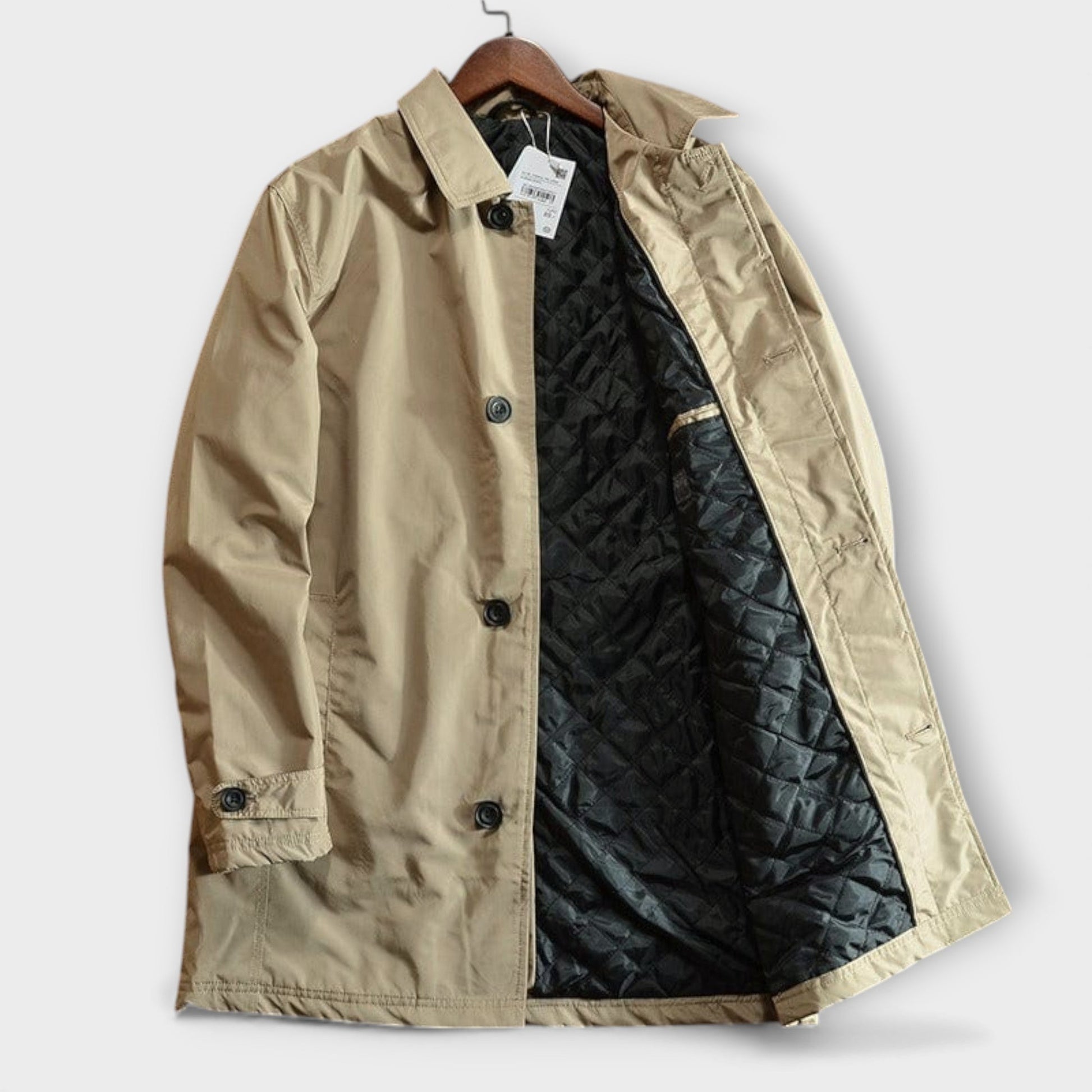 Coastal Coat | High-Performance Weather-Resistant Coat with Padded Thermal Insulation – Lightweight for Everyday Comfort 5