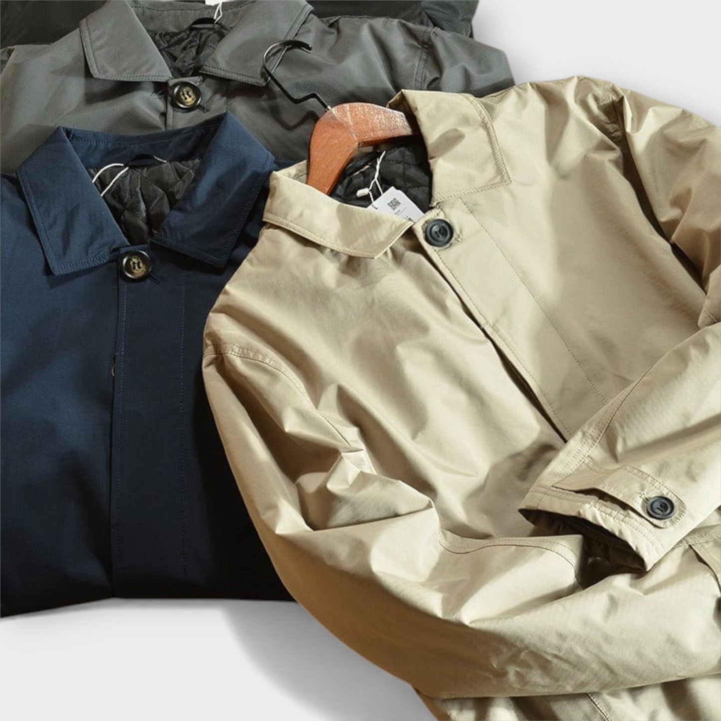 Coastal Coat | High-Performance Weather-Resistant Coat with Padded Thermal Insulation – Lightweight for Everyday Comfort 7