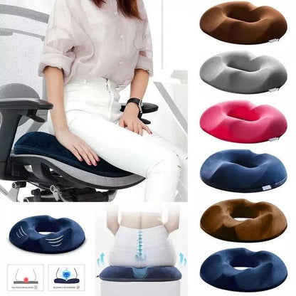 CoccyxWave | Premium Ergonomic Memory Foam Seat Cushion for Tailbone Relief 6