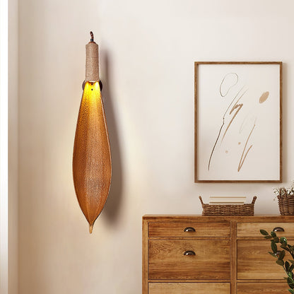 CocoaGlow | Rustic Natural Wall Lamp with Organic Jute Design 8