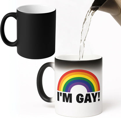 Funny Temperature Changing Coffee Mug