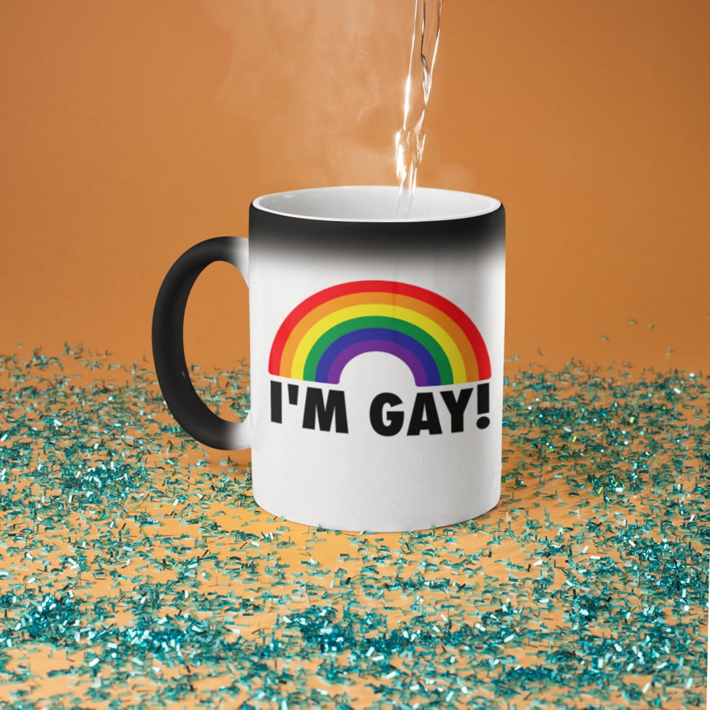 Funny Temperature Changing Coffee Mug