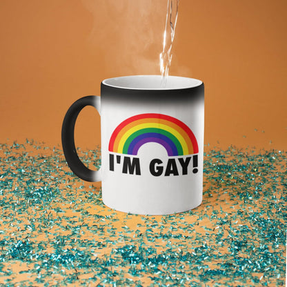 Funny Temperature Changing Coffee Mug