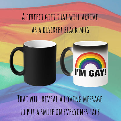 Funny Temperature Changing Coffee Mug