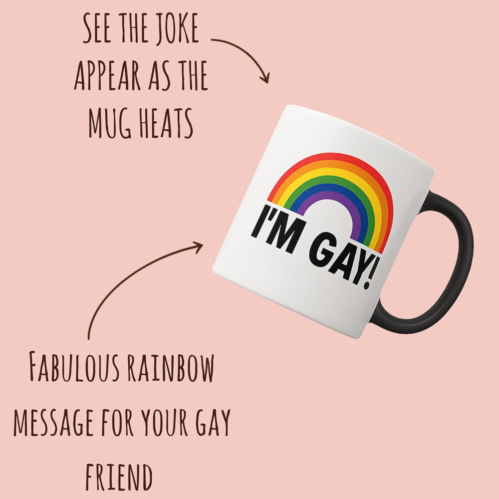 Funny Temperature Changing Coffee Mug