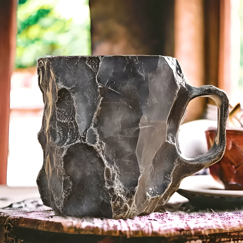 Stylish Stone Pattern Ceramic Coffee Mug