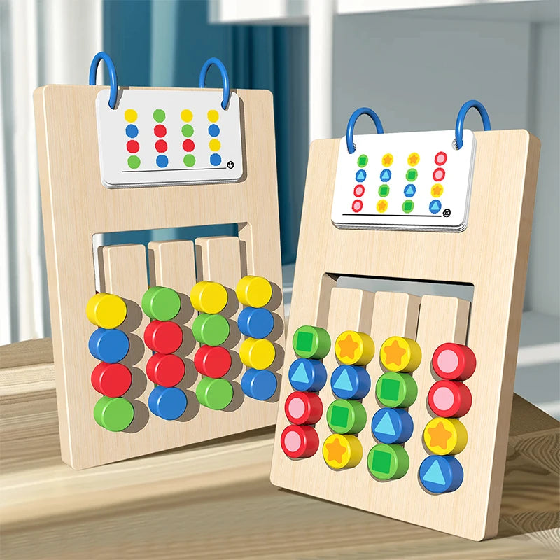 Intelligent Matching Puzzle - Educational Wooden Toy for Children - Lusomart