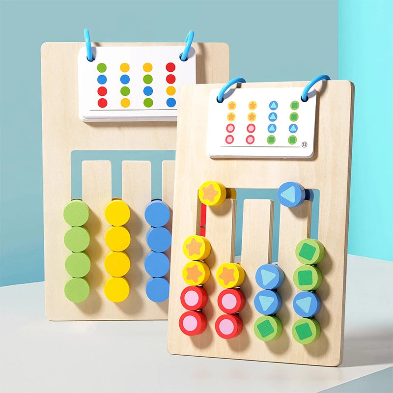 Cognitive Sorting Game for Kids – Wooden Game for Creativity and Logical Thinking, 22.2 x 14.8 cm 

Get your little ones thinking and creating with our awesome Cognitive Sorting Game! This fun wooden game is perfect for boosting creativity and sharpening logical skills. Measuring 22.2 x 14.8 cm, it’s the perfect size for playtime. Ideal for kids who love to learn while having a blast!