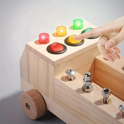 CognitioWood | Engaging Montessori Busy Board for Cognitive Development 3