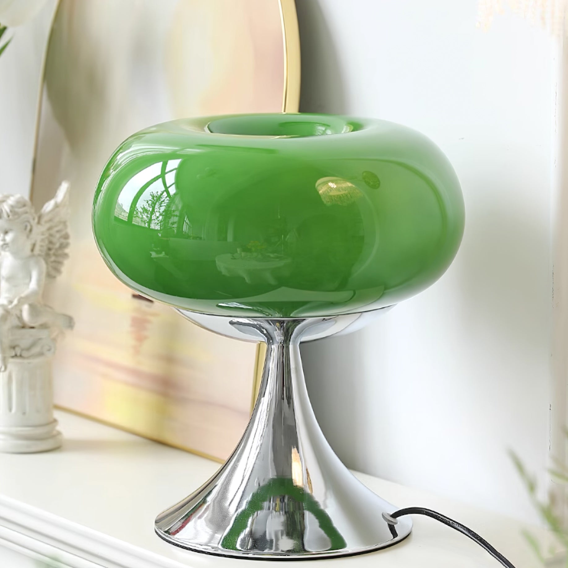 ColorPop – Contemporary Glass and Metal Lamp 2