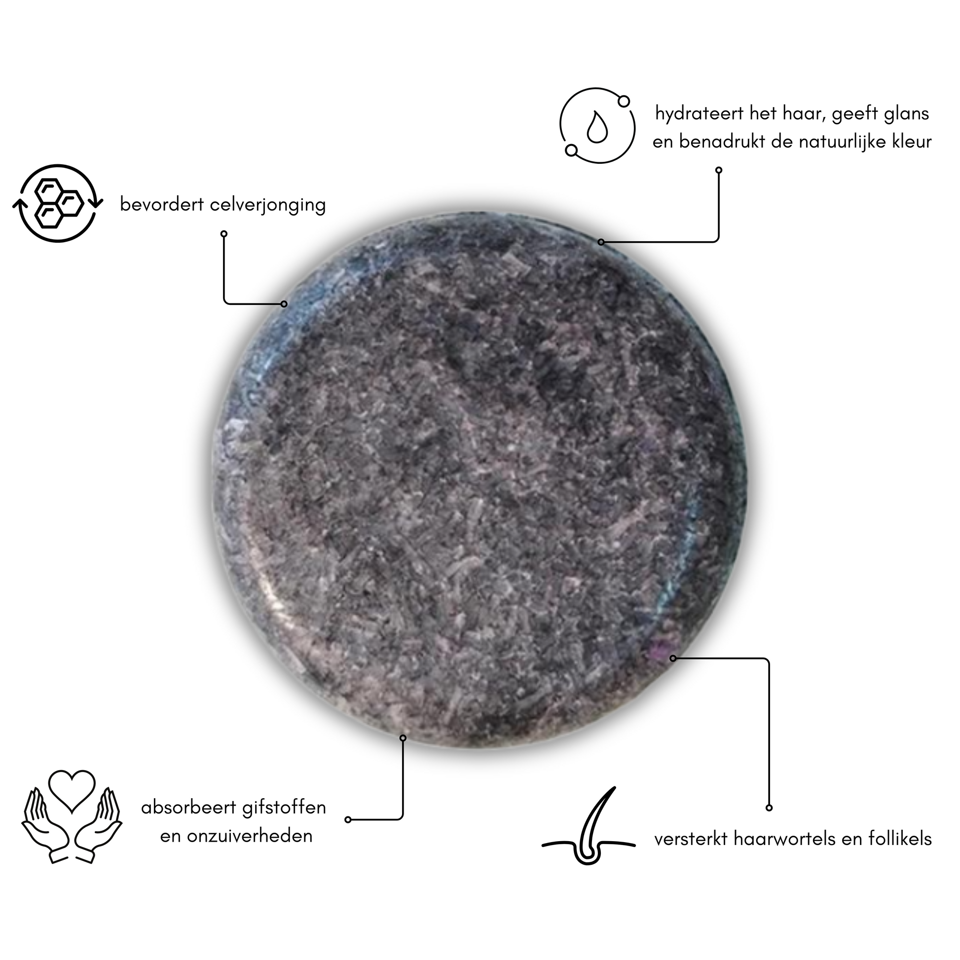 ColorRestore | Natural Vegan Anti-Gray Shampoo Bar for Youthful Hair 4