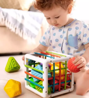 Color Cube™ - Learning Colors and Shapes - Educational Cube 1