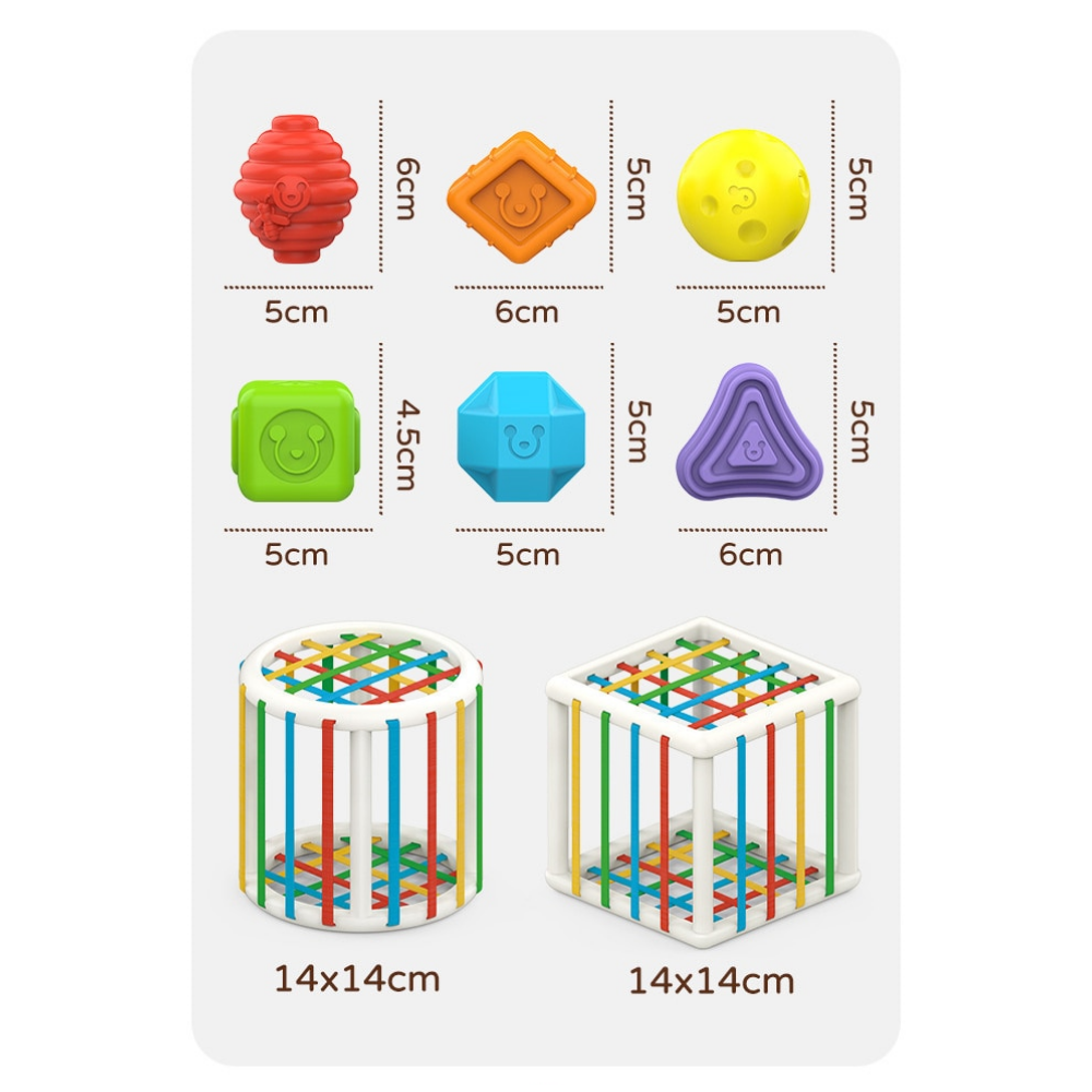 Color Cube™ - Learning Colors and Shapes - Educational Cube 3