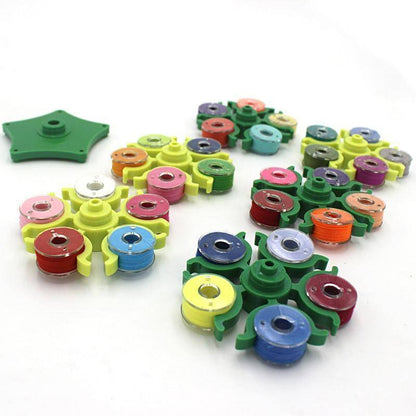 ColorfulCraft | Vibrant Multi-Spool Organizer Tree for Seamless Sewing 2