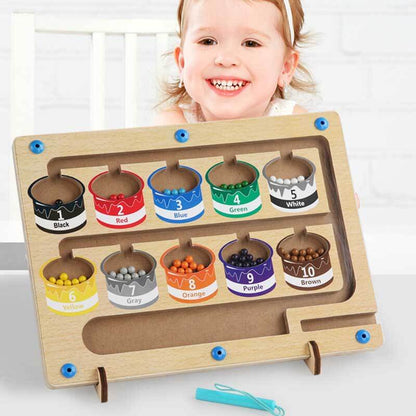 Colorful Magnetic Counting Puzzle - MagniTally 3