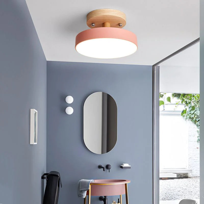Colorful Semi-flush LED Ceiling Lights 11