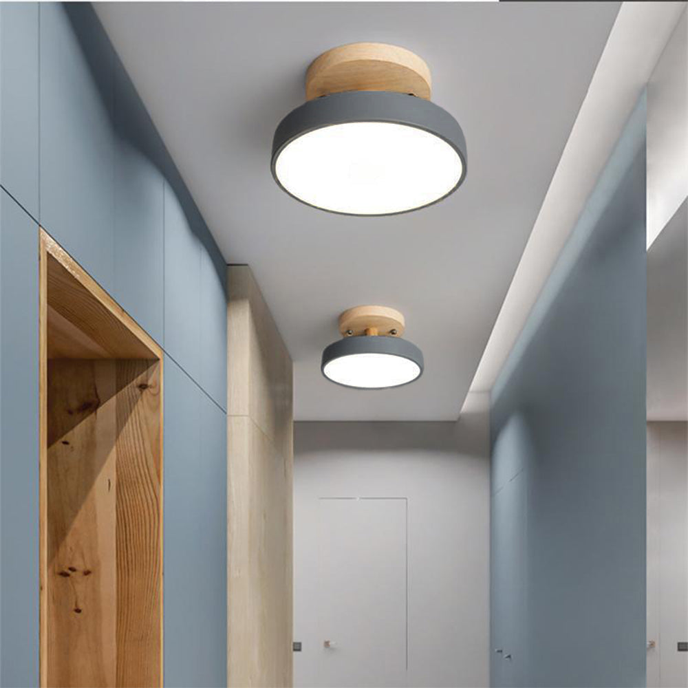 Colorful Semi-flush LED Ceiling Lights 5