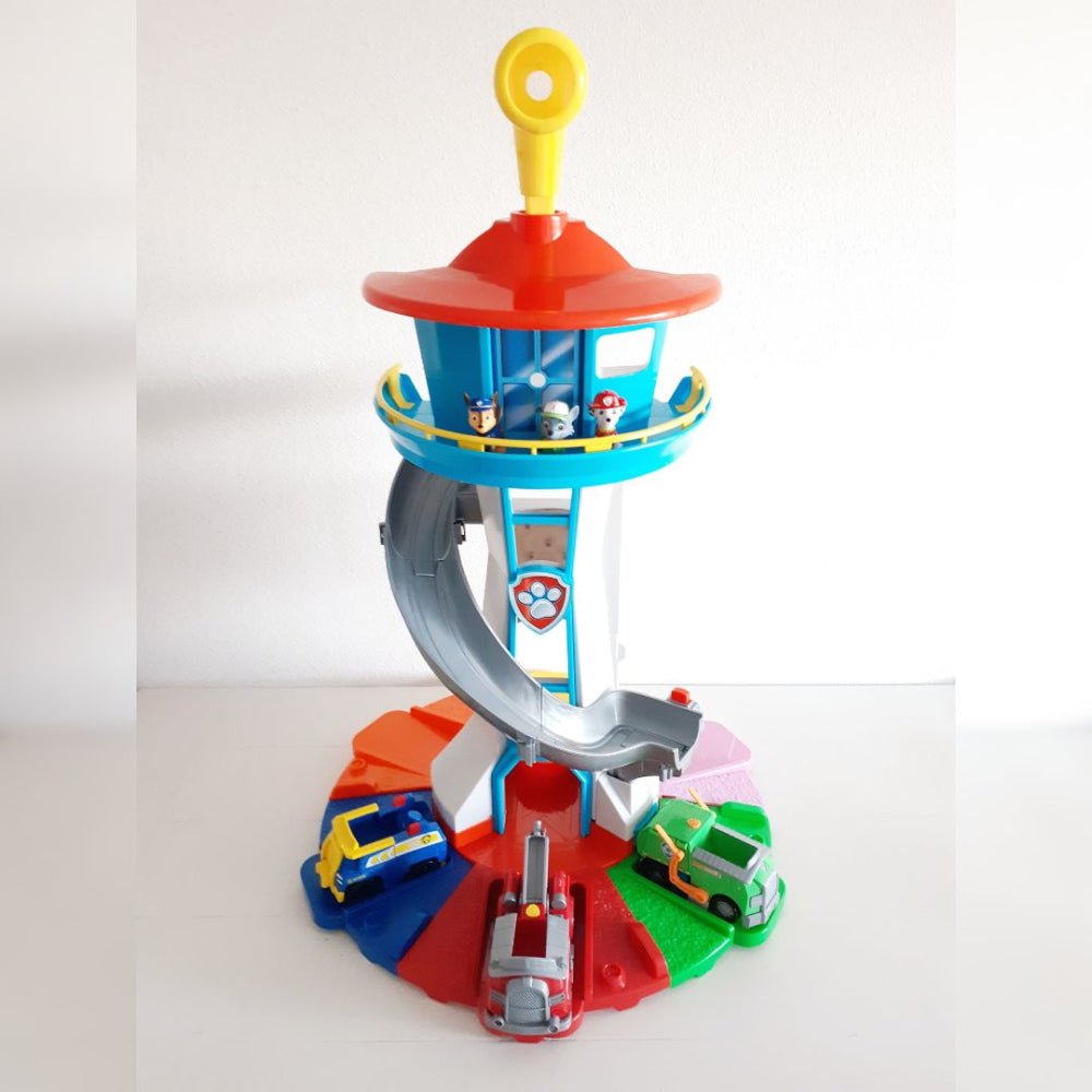 Colorful Toy Car Set with Slide Tower for Kids Indoor Outdoor Fun 1