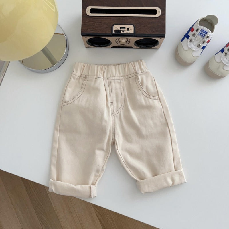 ComfiDenim™ – Loose-Fitting Jeans with Adjustable Waist – Unisex Kids' Trousers 4