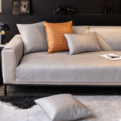Premium Faux Leather Waterproof Sofa Cover Protector