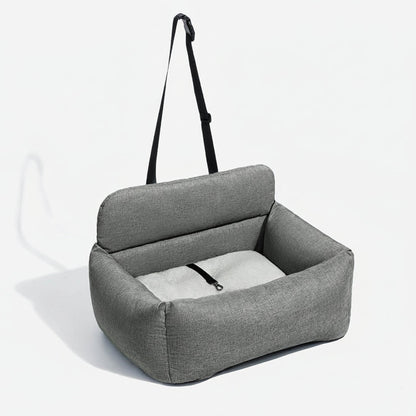 ComfortPaws | Durable Large Washable Dog Car Bed with Secure Straps 5