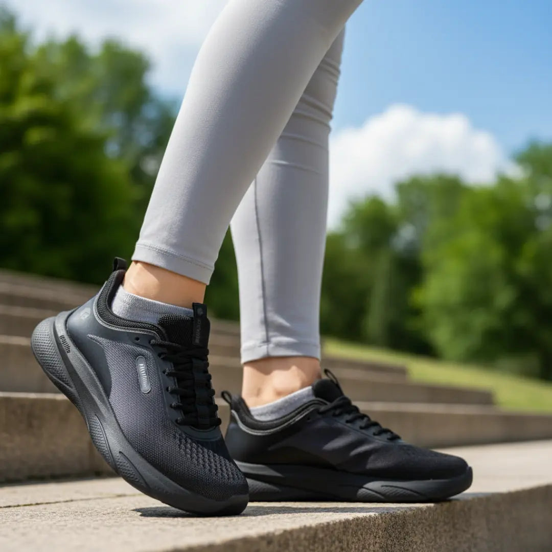 ComfortStride | Breathable Wide Fit Non-Slip Trainers for Women 6