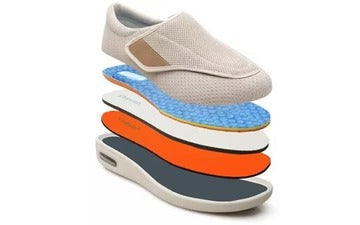 ComfortWave | Supportive Breathable Wide Diabetic Walking Shoes 4