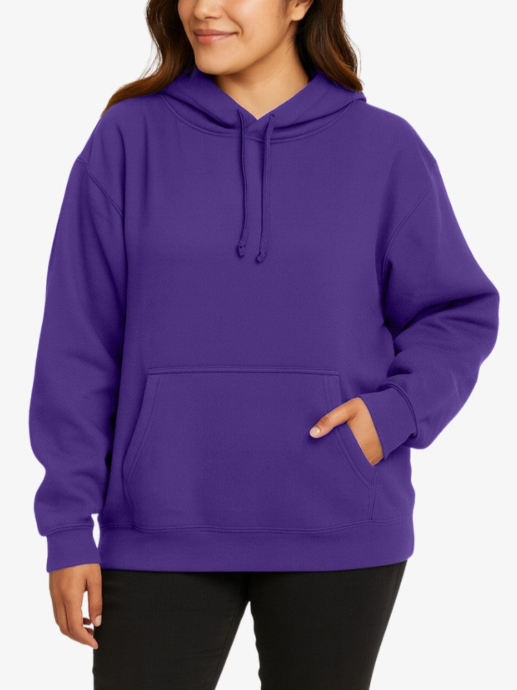 ComfortWear | Stylish Soft Polyester Women's Hooded Sweater 10