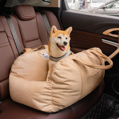 ComfyPaw | Cozy Adjustable Dog Seat Bed for Safe Travel 13