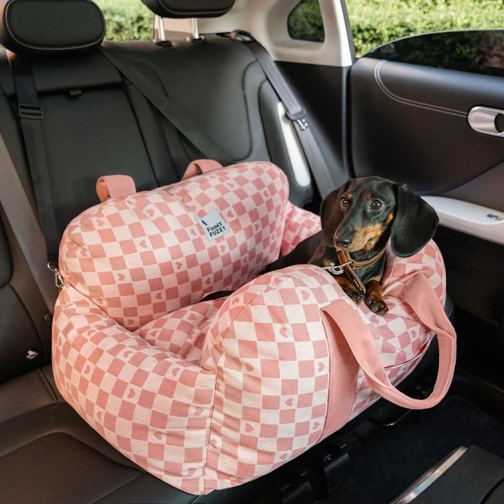 ComfyPaw | Cozy Adjustable Dog Seat Bed for Safe Travel 22
