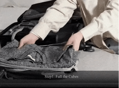 Space Saving Travel Packing Cubes Expand Luggage Capacity