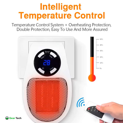 Compact Portable Electric Mini Space Heater